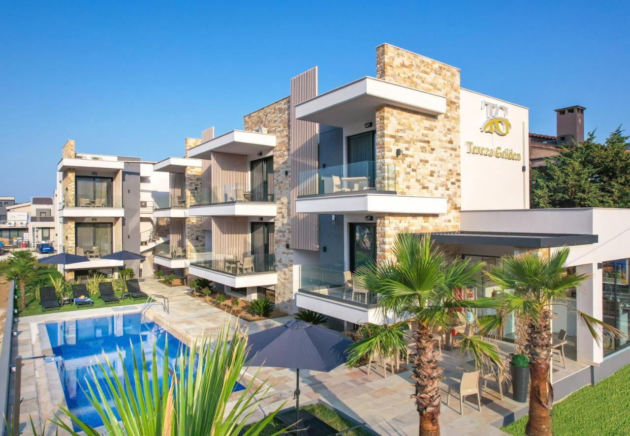 Aparthotel Tereza Golden Chrysi Ammoudia Exterior foto